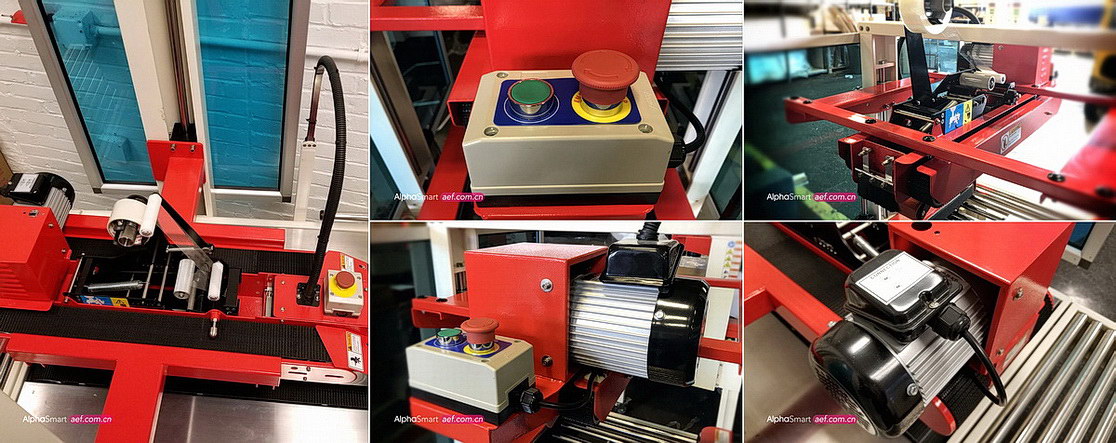 气动封箱机细节实拍