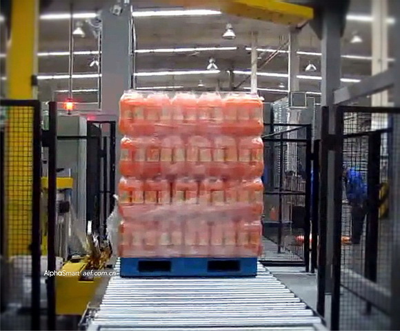 悬臂式缠绕机可口可乐公司包装案例